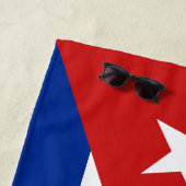 キューバ国旗 ビーチタオル (インサイチュ)