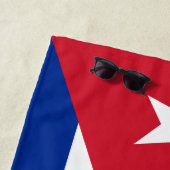 キューバ国旗 ビーチタオル (インサイチュ)