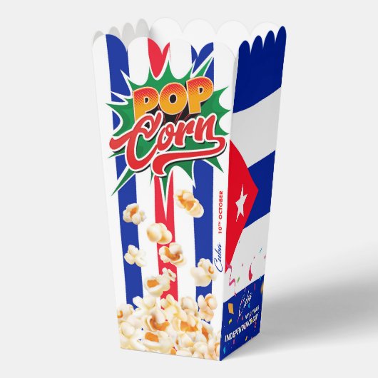 キューバ国旗 フェイバーボックス (裏面)