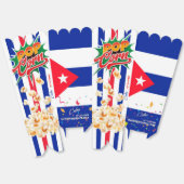 キューバ国旗 フェイバーボックス (見開き)