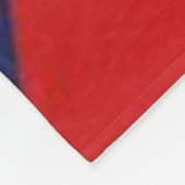 キューバ国旗 フリースブランケット (角)