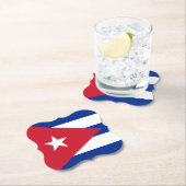 キューバ国旗 ペーパーコースター (インサイチュ)