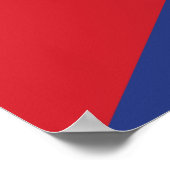 キューバ国旗 ポスター (角)