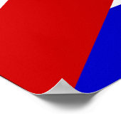 キューバ国旗 ポスター (角)