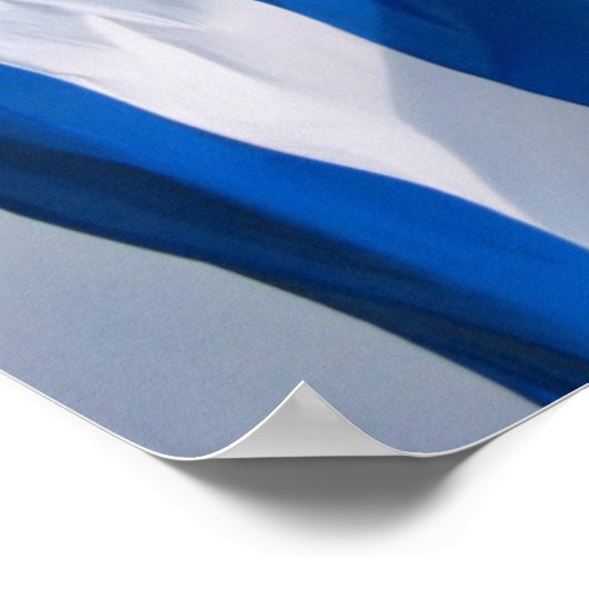 キューバ国旗 ポスター (角)