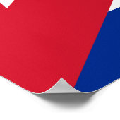 キューバ国旗 ポスター (角)