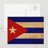 キューバ国旗 ポストカード (正面/裏面)