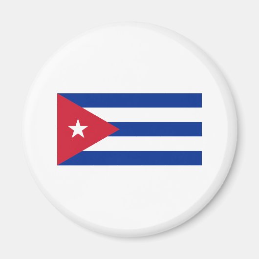 キューバ国旗 マグネット (正面)