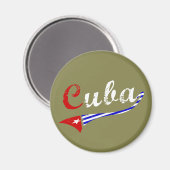 キューバ国旗 マグネット (正面/裏面)