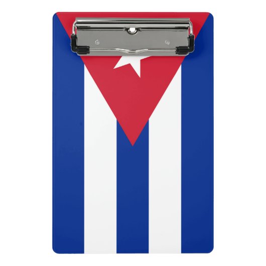 キューバ国旗 ミニクリップボード (正面)