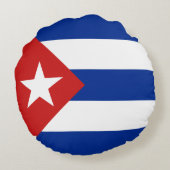 キューバ国旗 ラウンドクッション (裏面)