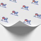 キューバ国旗🇨🇺 ラッピングペーパー (角)