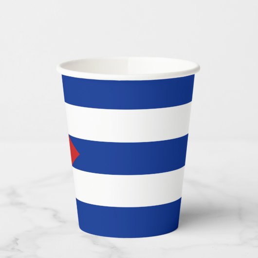 キューバ国旗 紙コップ (左)