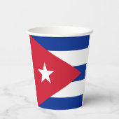 キューバ国旗 紙コップ (裏面)