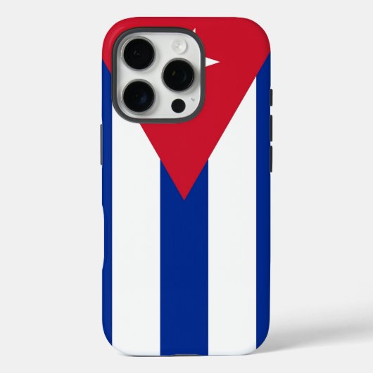キューバ国旗、Apple iPhone 16 Pro Case-Mate iPhoneケース (裏面)