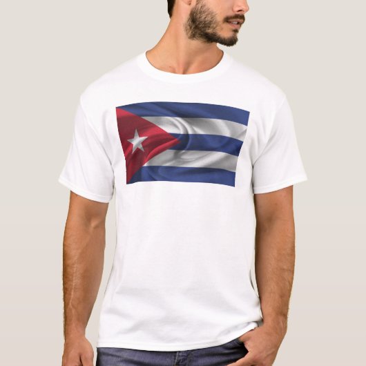 キューバ国旗 Tシャツ (正面)