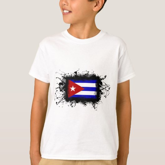 キューバ国旗 Tシャツ (正面)