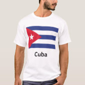 キューバ国旗 Tシャツ (正面)