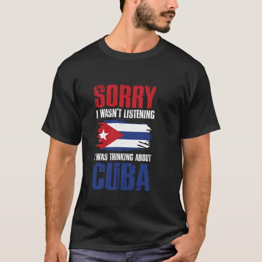 キューバ国旗 Tシャツ (正面)