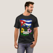 キューバ国旗 Tシャツ (正面フル)