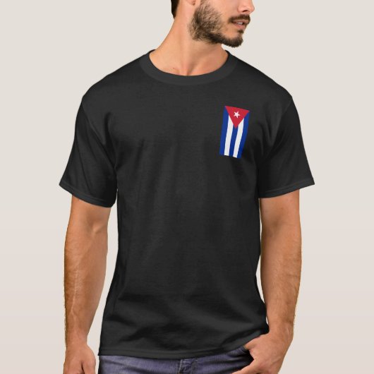 キューバ国旗 Tシャツ (正面)