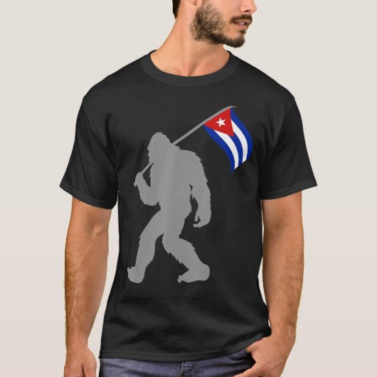 キューバ国旗 Tシャツ (正面)