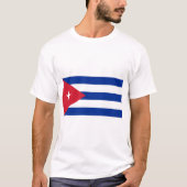 キューバ国旗 Tシャツ (正面)