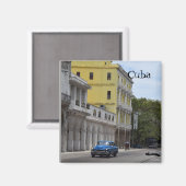 キューバ旅行の旧車 マグネット (正面/裏面)