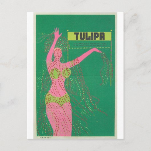 キューバ映画ポスターキューバ映画ポスターポストプリント ポストカード (正面)