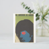 キューバ映画ポスターキューバ映画ポスターポストプリント ポストカード (スタンド正面)