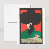 キューバ映画ポスターキューバ映画ポスターポストプリント ポストカード (正面/裏面)