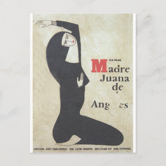 キューバ映画ポスターキューバ映画ポスターポストプリント ポストカード (正面)