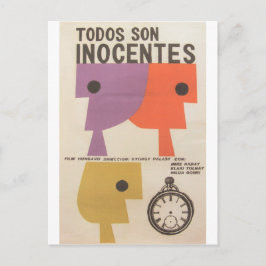 キューバ映画ポスターキューバ映画ポスターポストプリント ポストカード