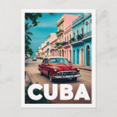 キューバ有名観光地 ポストカード (正面)