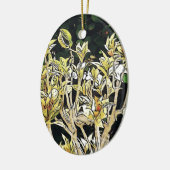 キューバ植物 セラミックオーナメント (左)