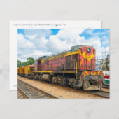 キューバ気動車ロシアの車 ポストカード (正面/裏面)