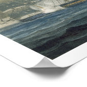 キューバ沖のHMS Arethusaによるポモンの捕獲 ポスター (角)