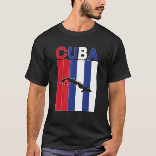 キューバ縁ど国 Tシャツ (正面)
