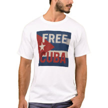 キューバ解放 くたびれた旗 アクティビストTシャツ