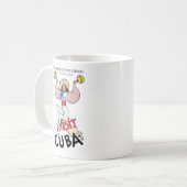 キューバ訪問 コーヒーマグカップ (正面左)