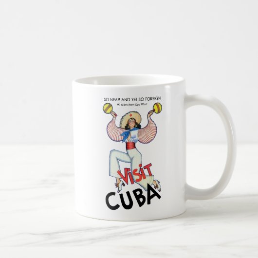 キューバ訪問 コーヒーマグカップ (右)