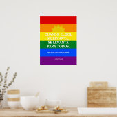 キューバ語動詞 ポスター (キッチン)