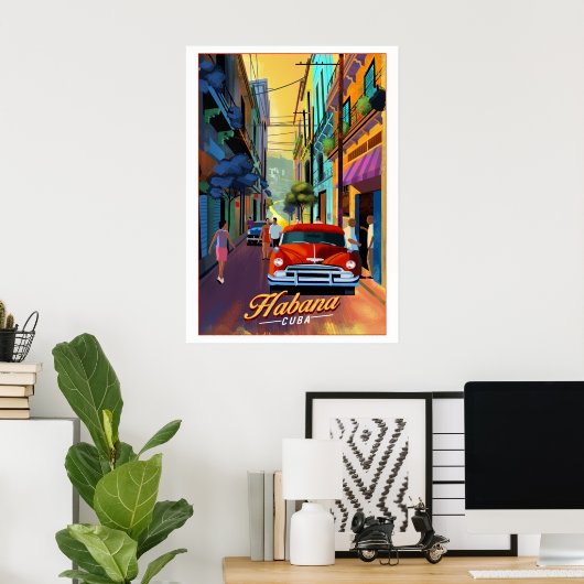 キューバ通り ポスター (ホームオフィス)