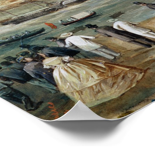 キューバ風景 ポスター (角)