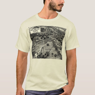 キューバ1962年のミサイルの航空写真 Tシャツ