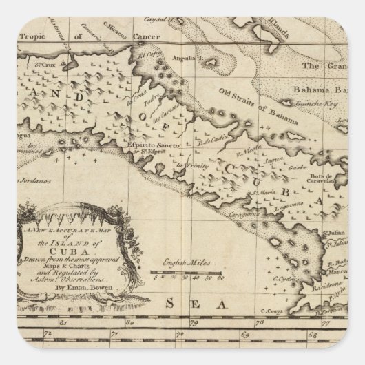 キューバ3 スクエアシール (正面)