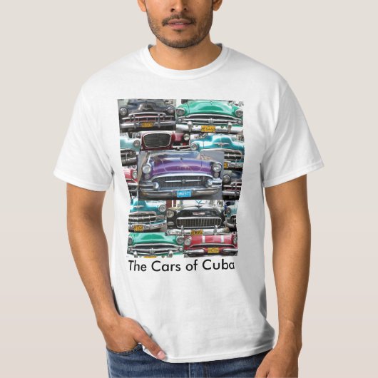 キューバ6のTシャツの車 Tシャツ (正面)