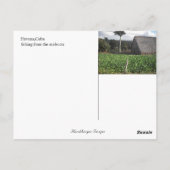 キューバ・エル・モロキャッスル ポストカード (裏面)