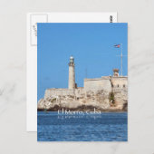 キューバ・エル・モロキャッスル ポストカード (正面/裏面)