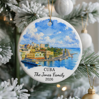 キューバ オーダーメイド 陶器 オーナメント